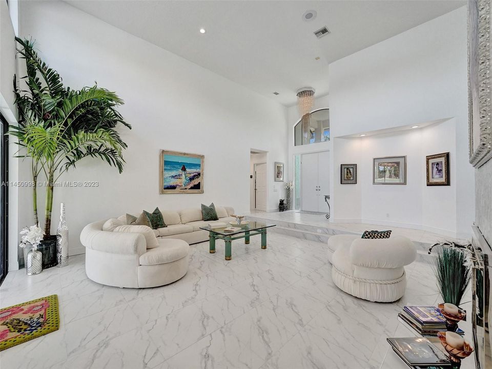 High ceilings and lots of windows for natural light!