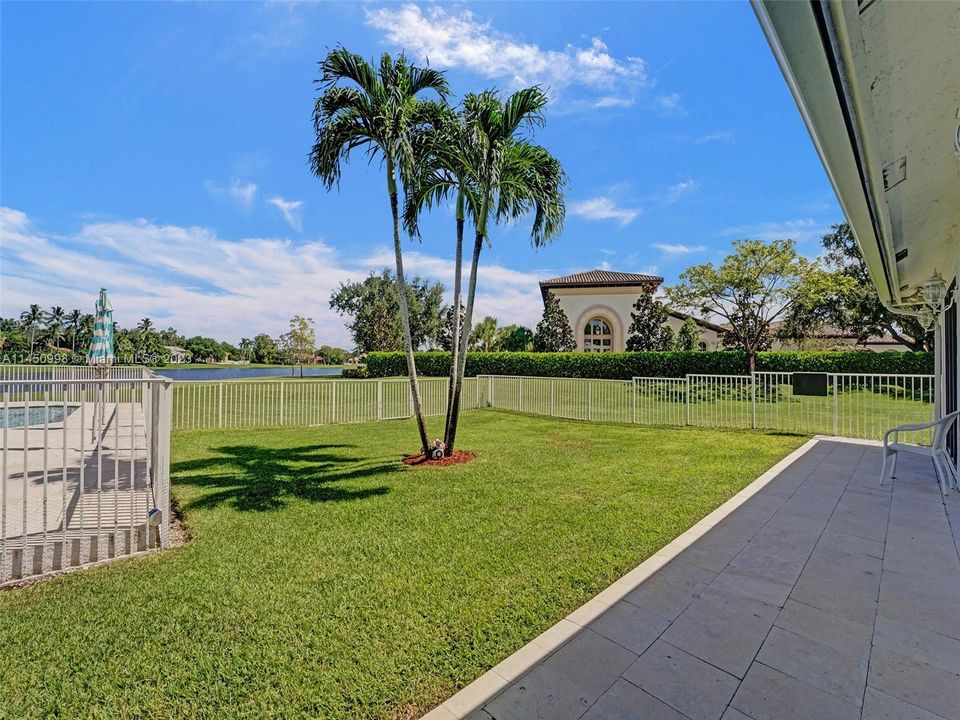 Lots of lush green grass to be able to play any sport!