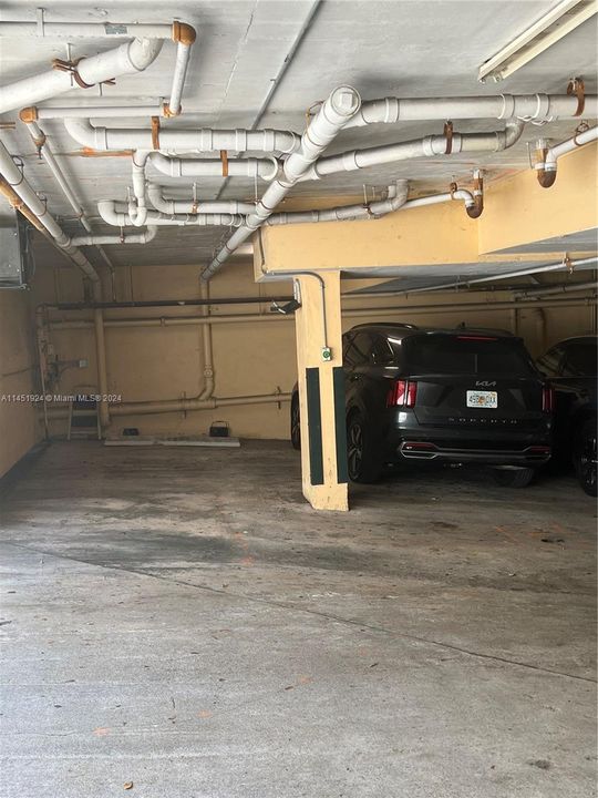 2 parking spots assigned to unit