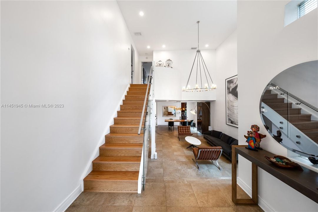 View from the entrance