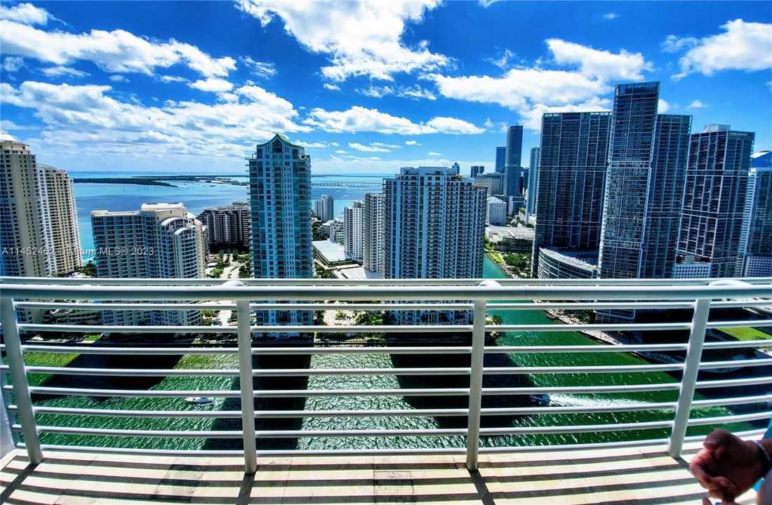 main view from balcony