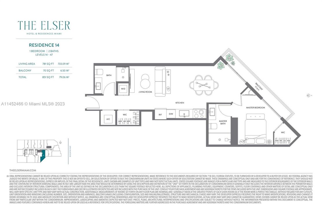 En Venta: $958,800 (1 camas, 2 baños, 665 Pies cuadrados)