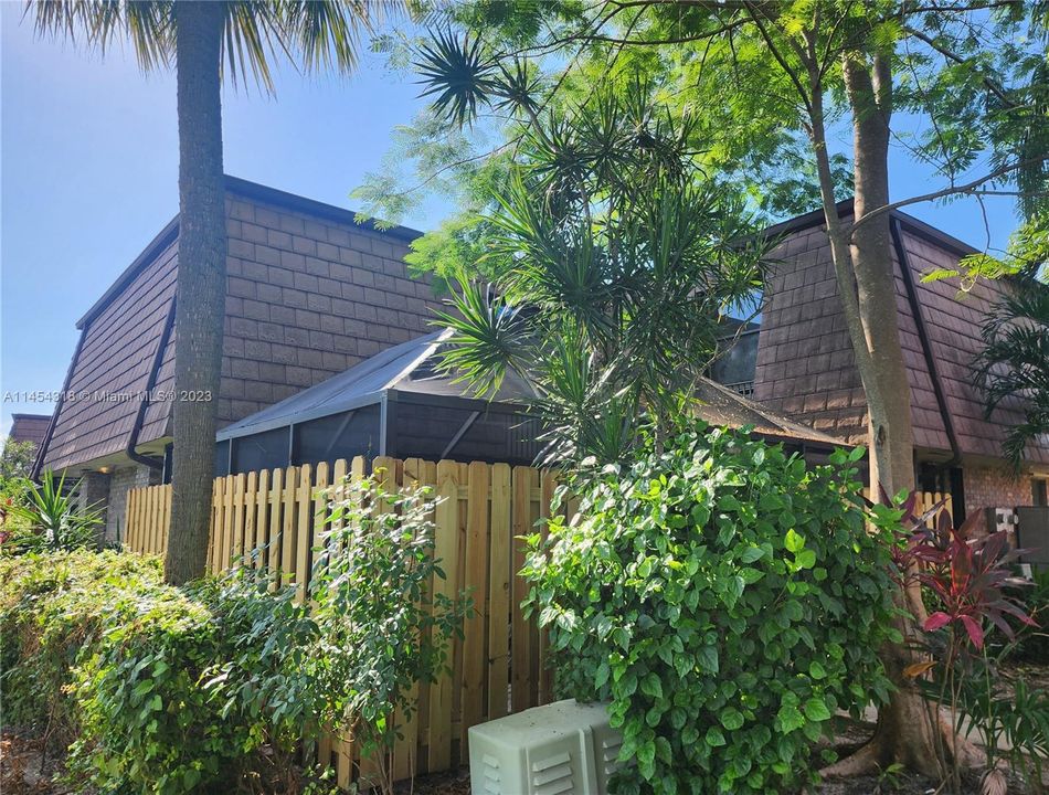 Private spot on the canal