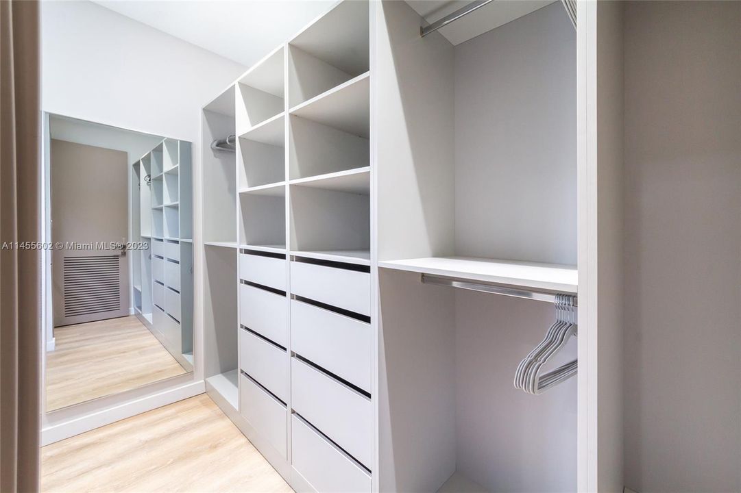 Upstairs Master Bedroom  Walking Closet