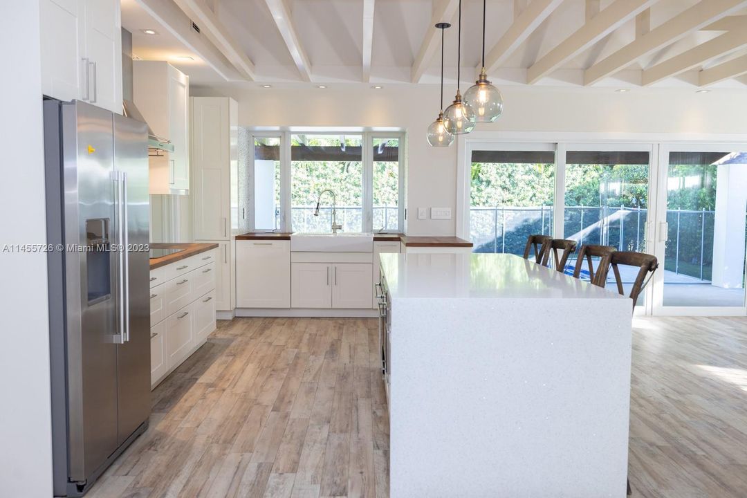 Custom Designed kitchen.