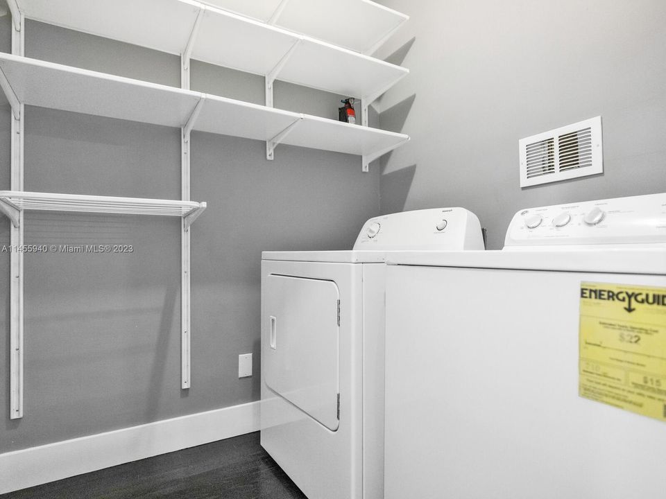 In-house Laundry Room