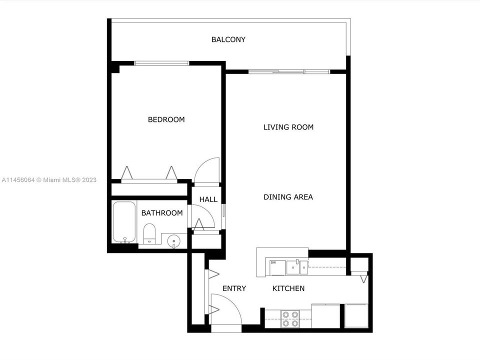 Недавно продано: $459,000 (1 спален, 1 ванн, 760 Квадратных фут)
