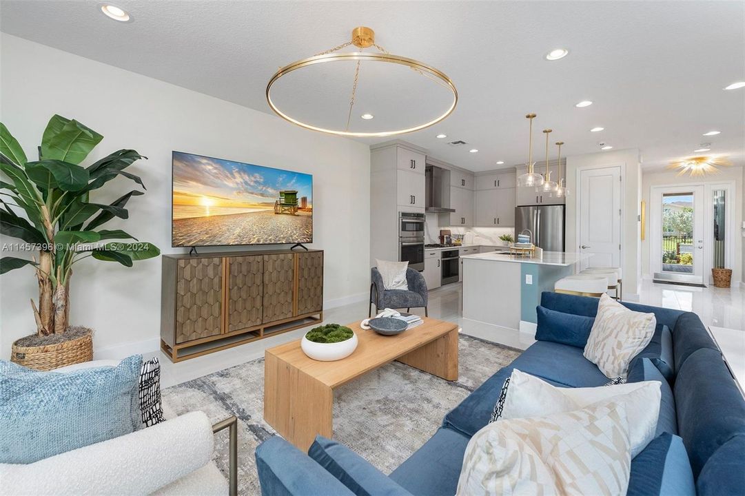 Interior Picture of Sales Center Ventura Model