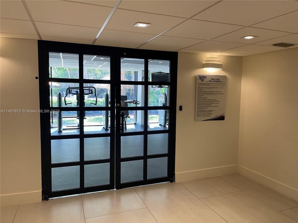 Fitness Center Entrance