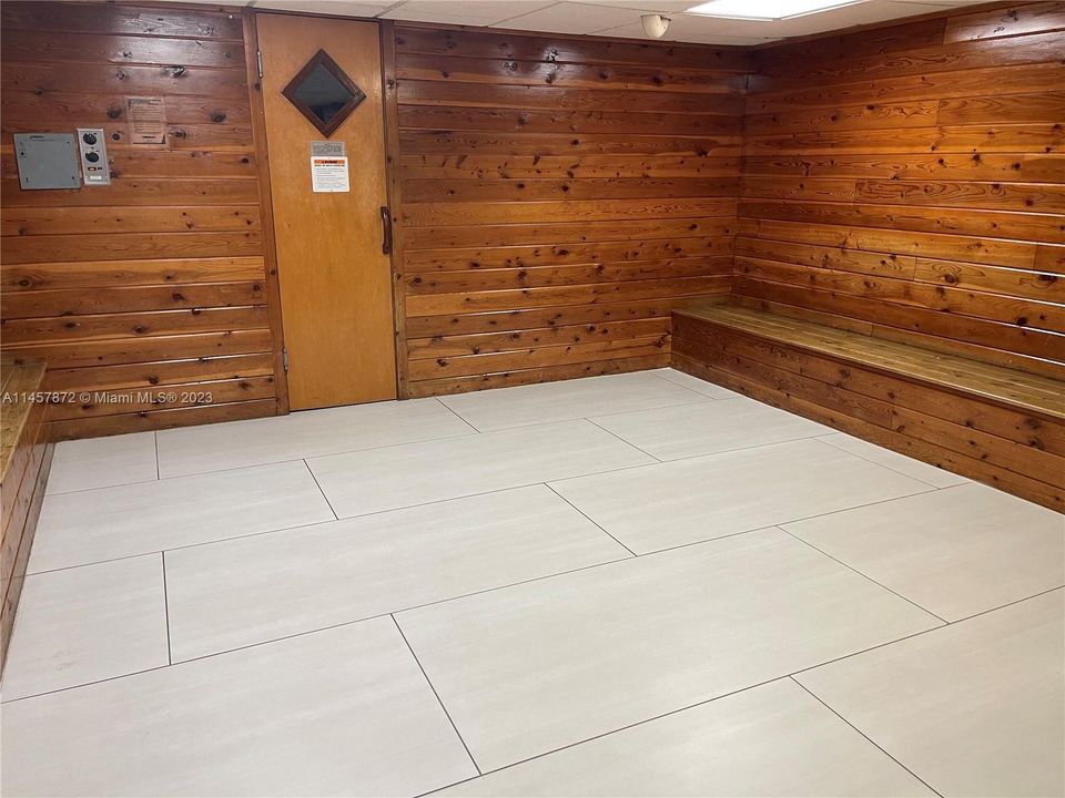 Sauna Entry