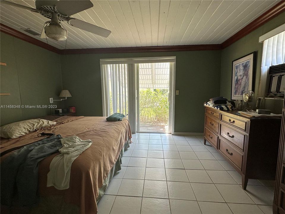 Primary Suite, with full bath and closet.