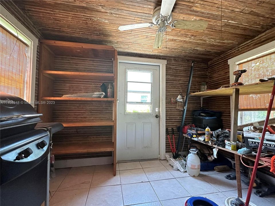 Patio room off of the great room.