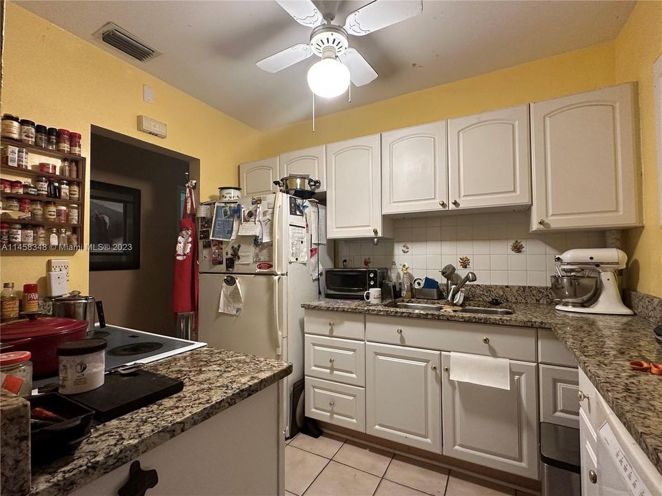 Newer Cabinetry and granite counter tops.