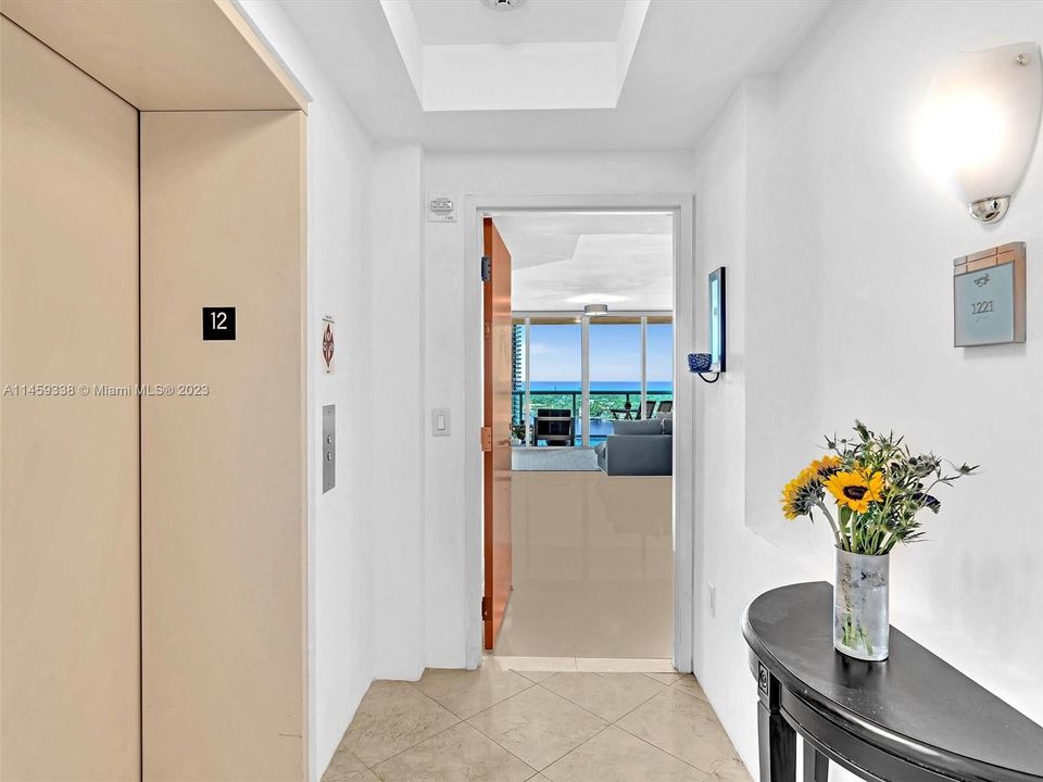 private foyer entrance