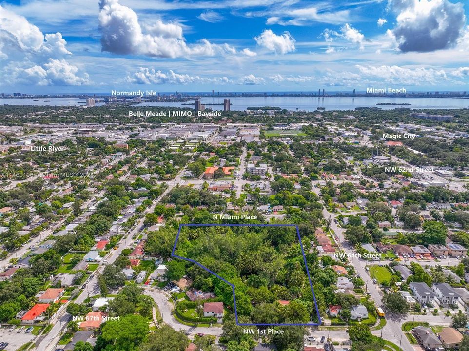 Urban Oasis: 2.94 acres of land between Magic City, Little River, MIMO and Miami's Upper East Side.