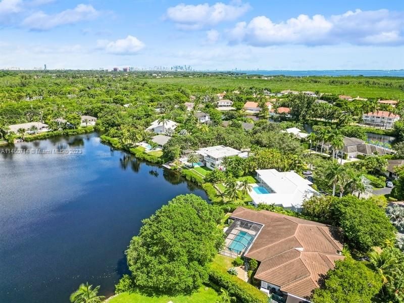 Examine this photo very carefully as you may be able to see your Downtown Miami Office Building on the horizon! What a fantastic GATED COMMUNITY in South Florida.