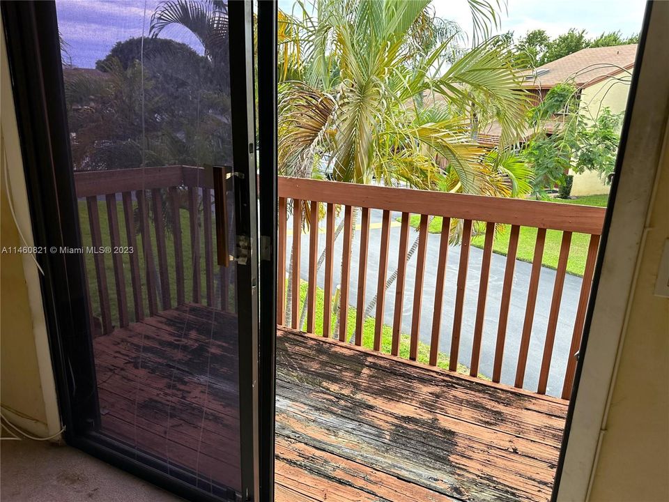 BALCONY OFF PRIMARY BEDROOM