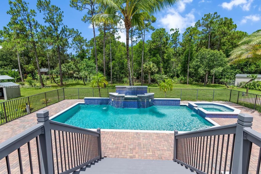 Pool from Screened Porch