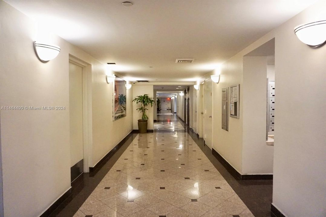 Building's hallways