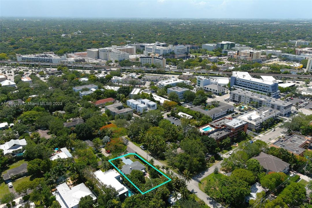Unbeatable location with very close proximity to downtown South Miami. On the east side of US-1