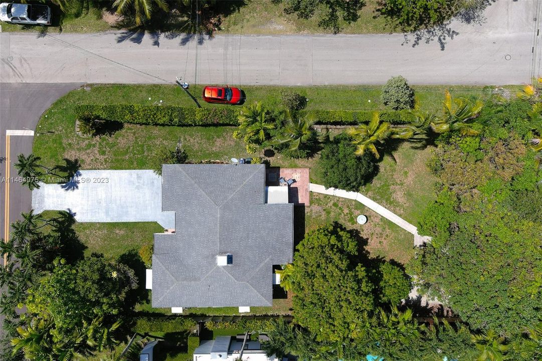 Unbeatable location on a large corner lot. Plenty of space for large home and the pool