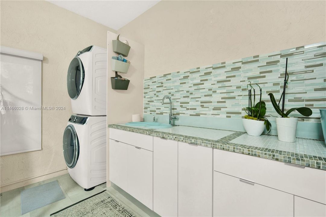 Great and Expansive Laundry Area!