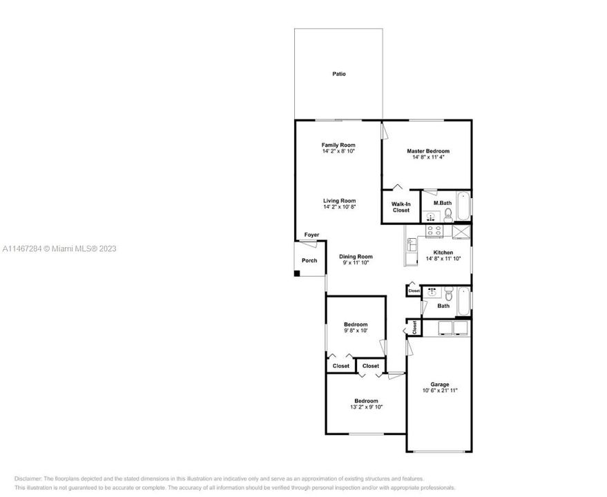 Recently Sold: $514,900 (3 beds, 2 baths, 1221 Square Feet)