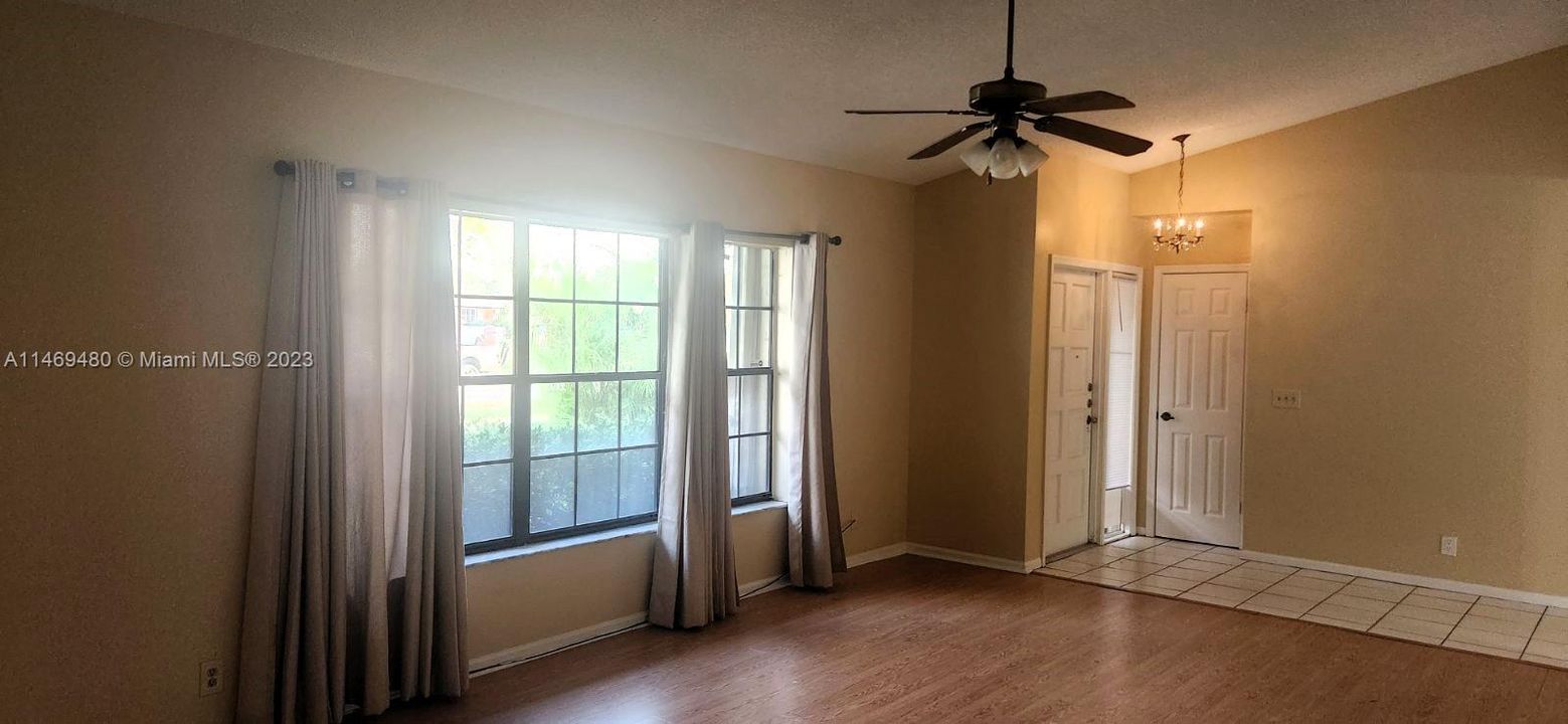 Living Room and Foyer