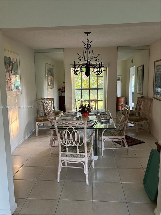 Huge separate sunny Dining room