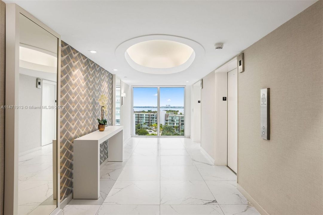 Elevator Lobby for 9th floor