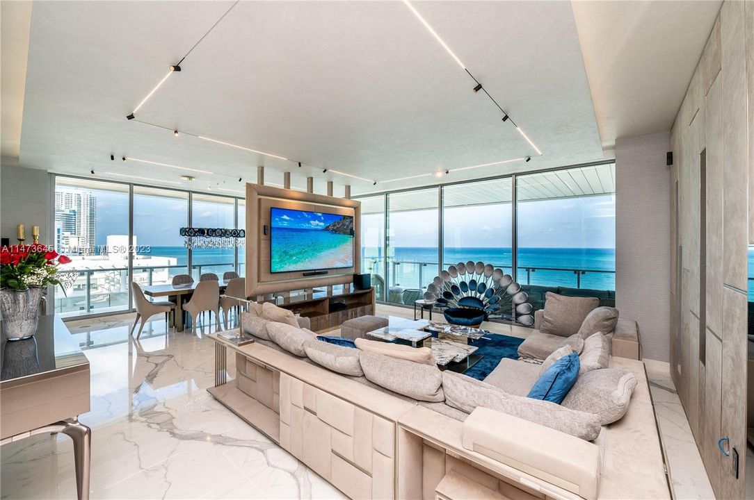 Living Room Ocean View