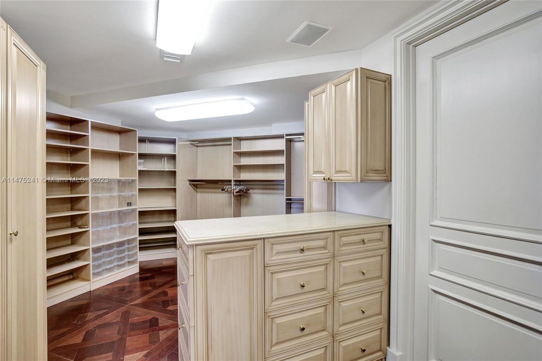 Master Bedroom Walk-In Closet