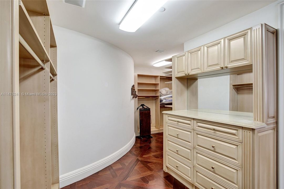 Master Bedroom Walk-In Closet