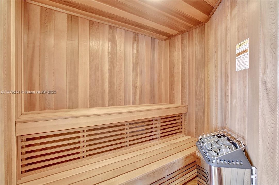 Master Bathroom Sauna