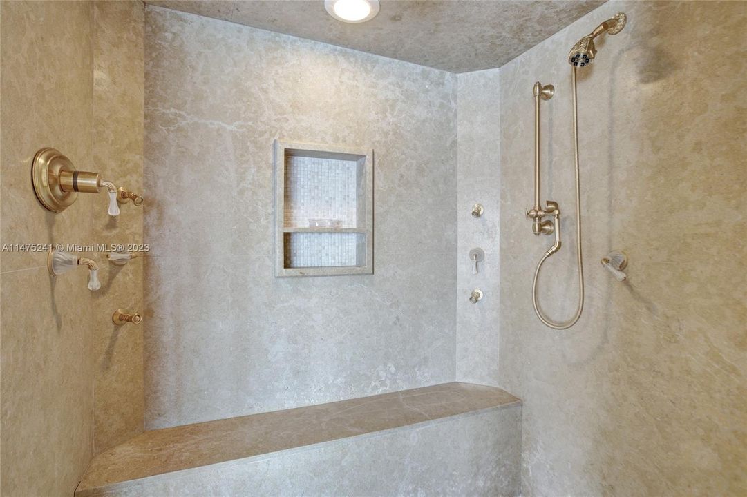 Master Bathroom Walk-In Shower