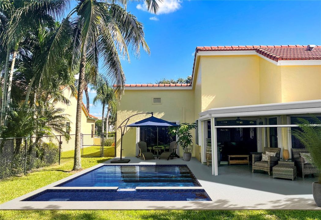 ***Rendering of pool that sellers have drawings for**** property does not currently have a pool