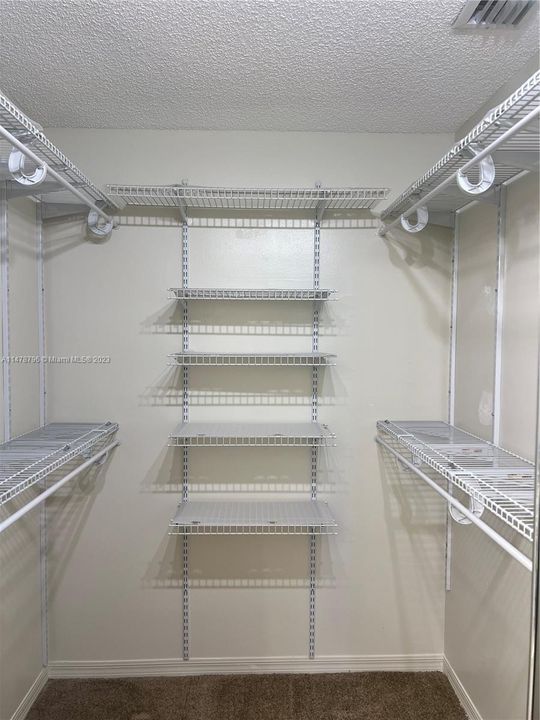 Master Walk-in Closet