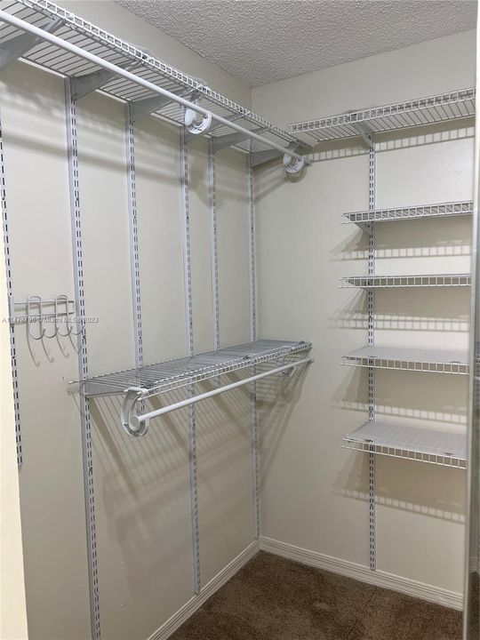 Master Walk-in Closet