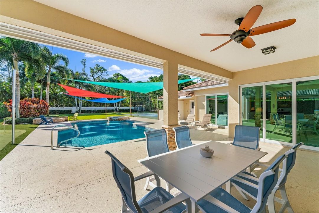 Spacious Outdoor Covered Patio