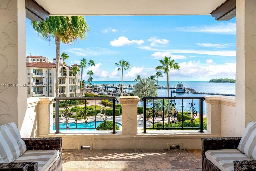 Stunning pool, inlet and direct ocean views