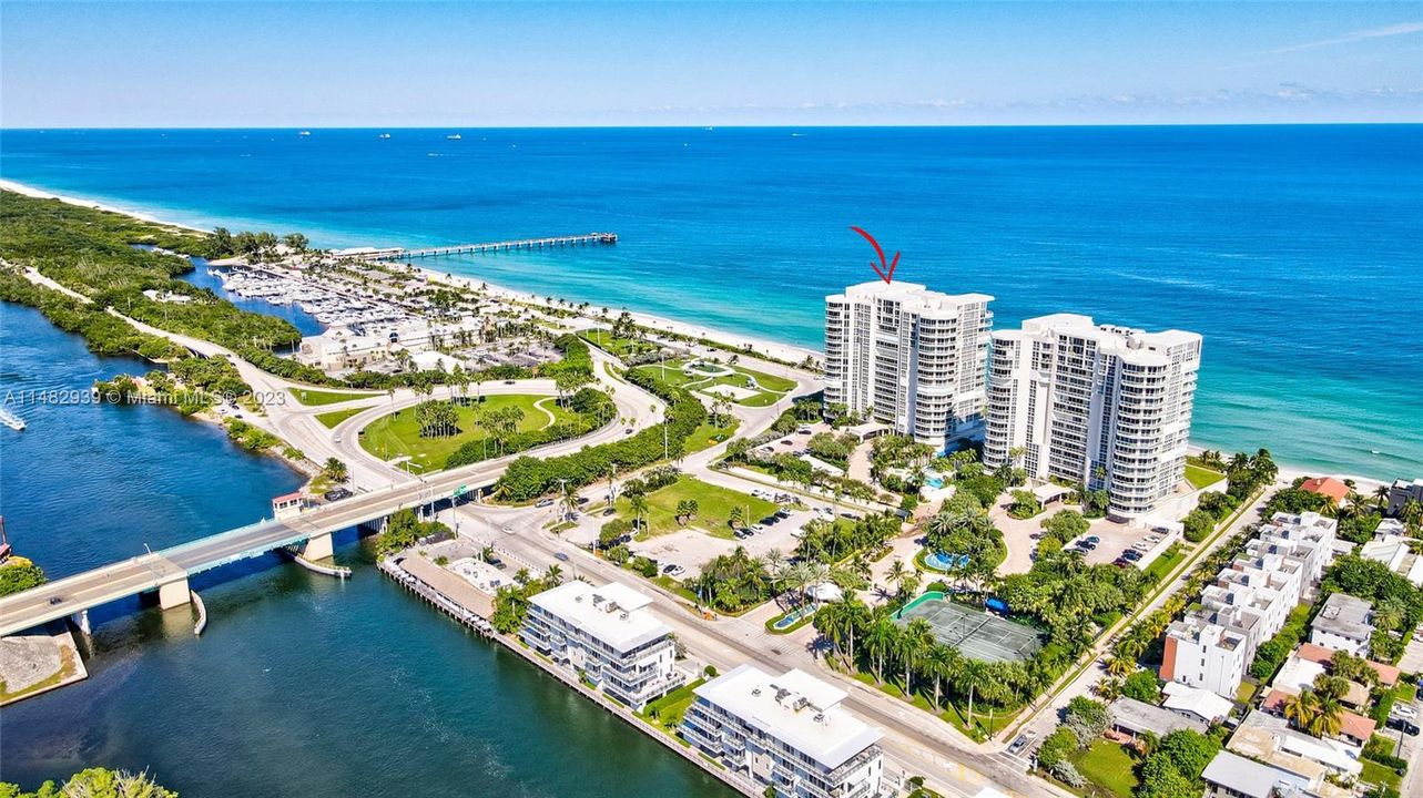 Aerial View from Intracoastal