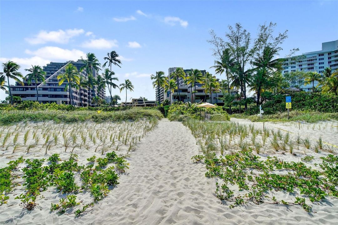 Beach Access from Key Colony