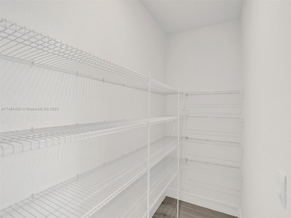 Huge Walk-in Pantry