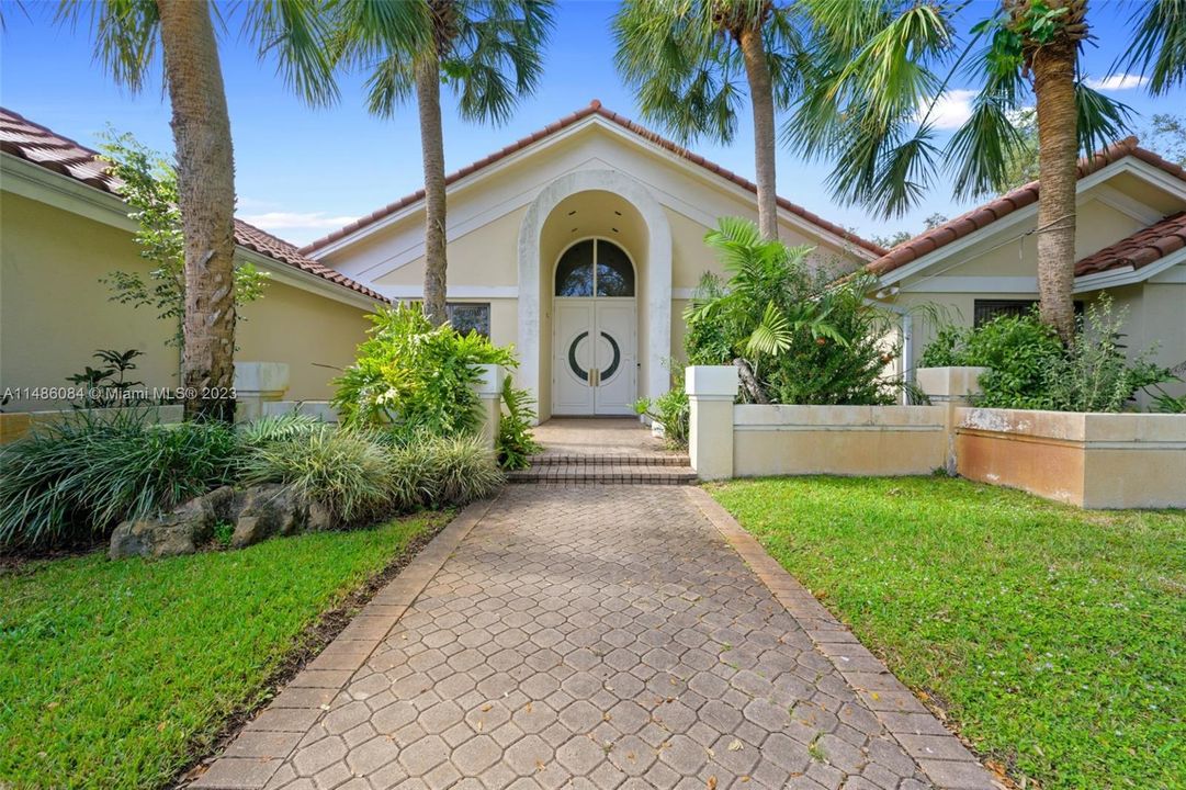 Barrel Tile roof was replaced in 2013 (as per owner)                   Double doors were replaced with impact doors and impact windows over the doors (as per owner)