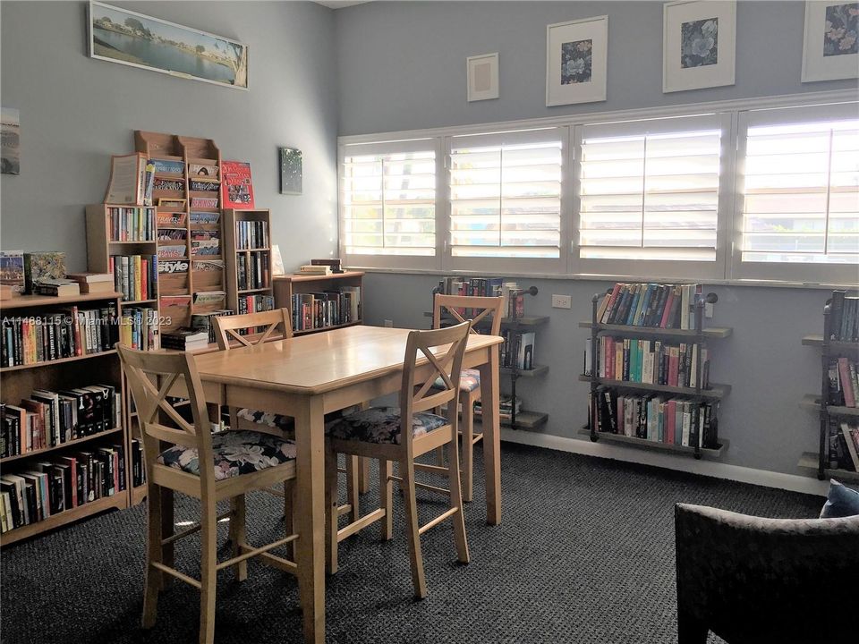 LIBRARY OFF THE MAIN LOBBY