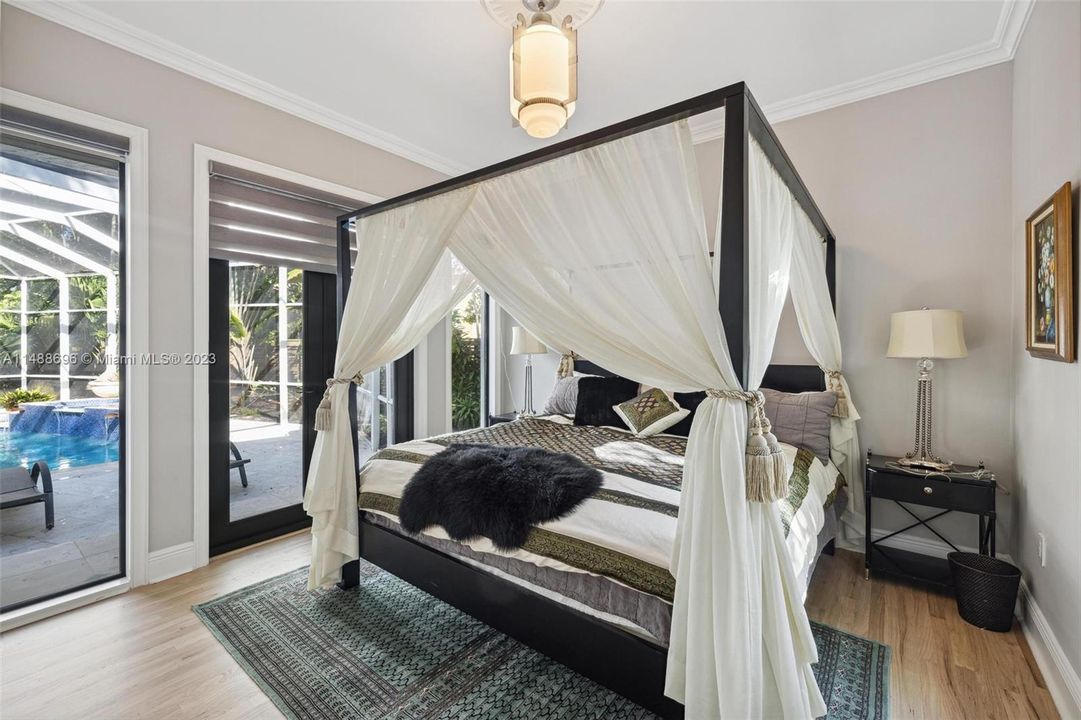 Downstairs bedroom #2 with ensuite bathroom