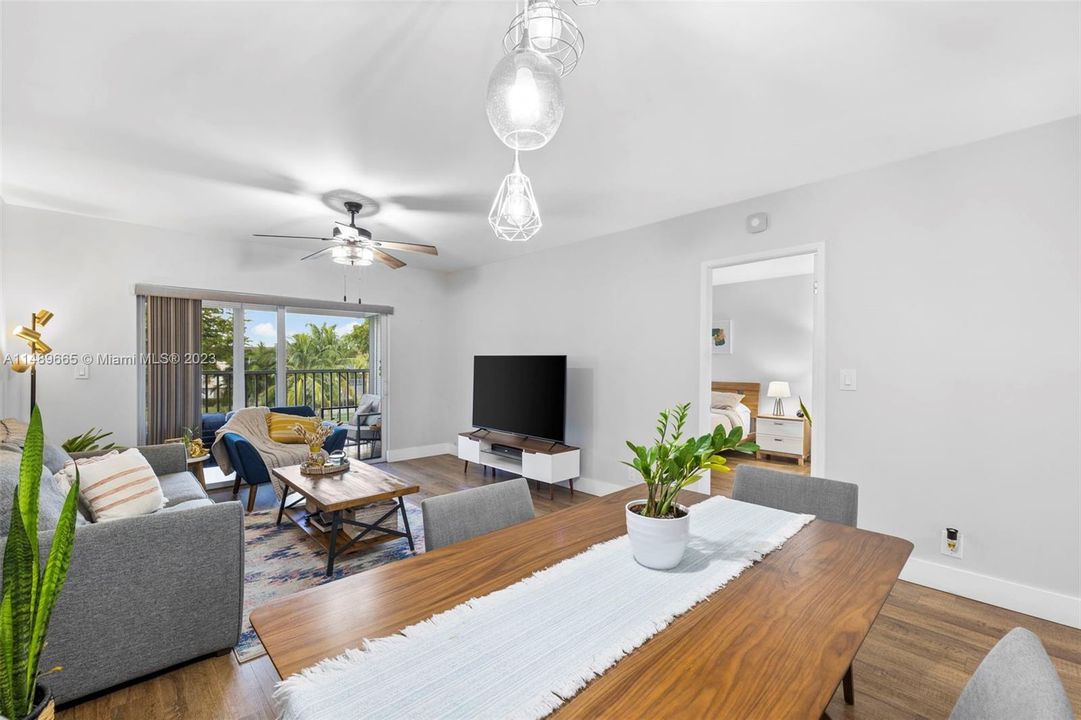 Livingroom Facing The Balcony and Bedroom