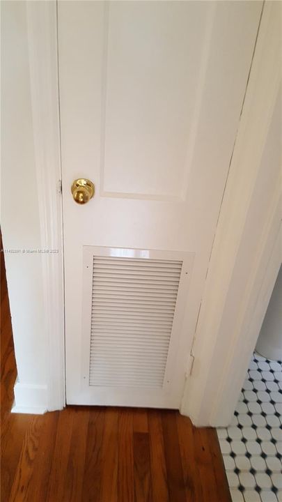a/c closet