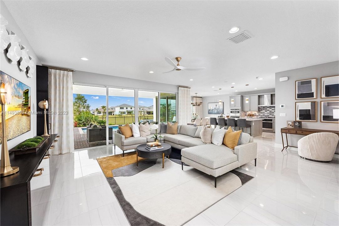 Interior Picture of Sales Center Monterey Model