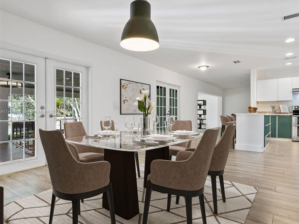 Open Floor Plan Great for Entertaining